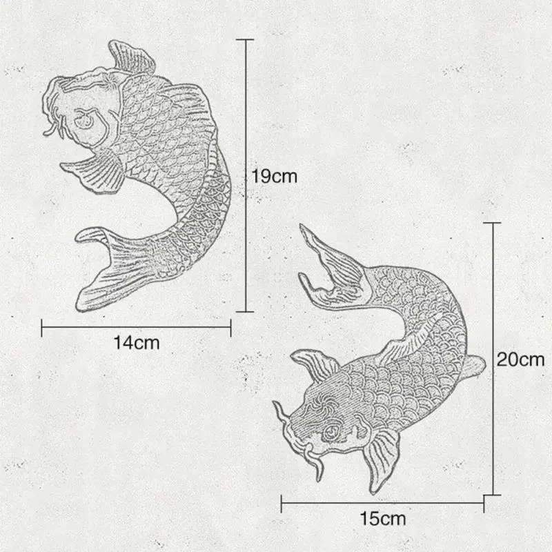 Национальный Карп Рыба вышитые нашивки с полосками классический этнический карп кои вышивка патч DIY патчи аппликация из ткани наклейки