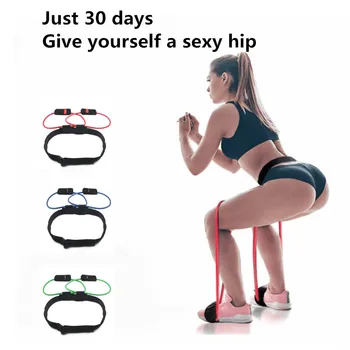 

Fitness Women Booty Bands Resistance Bands Glutes Muscle Waist Belt Adjustable Workout With Carry Bag Rubber Belt
