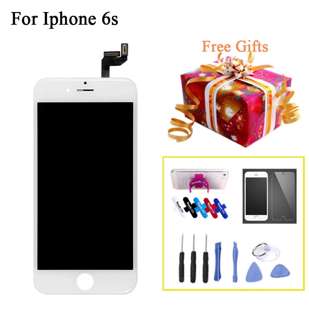 Оптовая 2 шт. Оригинальный Тестирование Сенсорный ЖК Экран Для iphone 6s 4.7 дюймов С