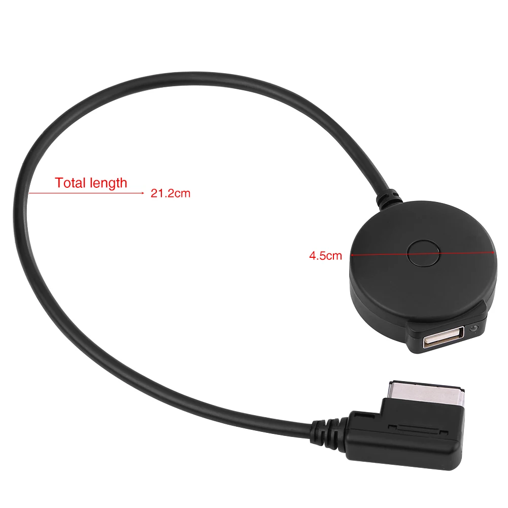 SOONHUA AUX кабель автомобильный AMI MDI Bluetooth аудио Женский USB адаптер Кабели для AUDI A1 A3 VW