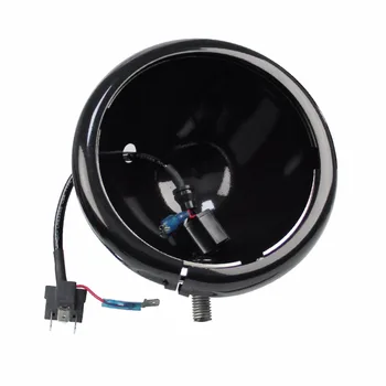 

5 3/4" 5.75" Inch Led Headlight Housing bucket for Har-ley Da-vidson FXWG Chopper motorcycle