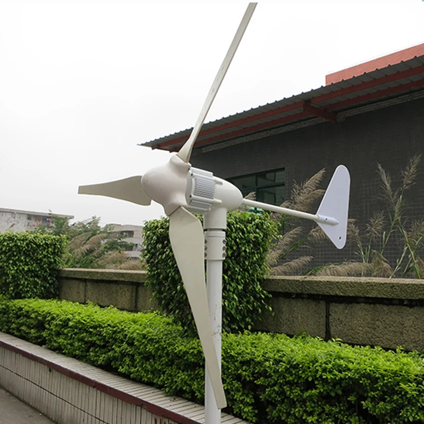 Wind Turbine Generator 500W/600W 12V/24V/48V Blade 3/5+Wind Controller Windmill Aerogenerator 740 r/m Small Wind Power Generator Wind Turbine Generator 500W/600W 12V/24V/48V Blade 3/5+Wind Controller Windmill Aerogenerator 740 r/m Small Wind Power Generator