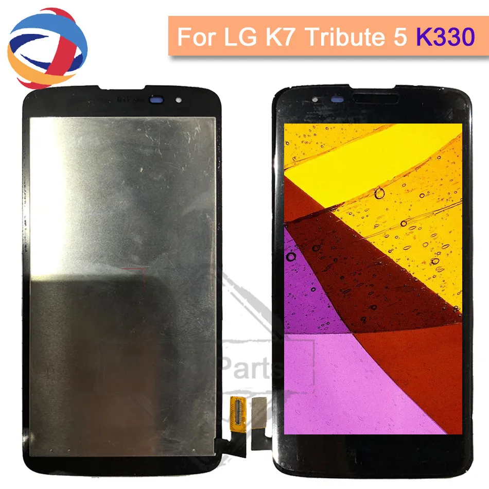 

For LG K7 Tribute 5 LCD Display Touch Screen Digitizer LS665 LS675 MS330 K330 AS330 K332 LCD Replacement Parts 854x480 IPS