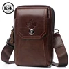 Men's Genuine Leather Bag Messenger Bag Shoulder Handbag For Men Luxury Handbag 2022 Fashion Hasp Flap Male Cross body Bags KSK ► Photo 2/6