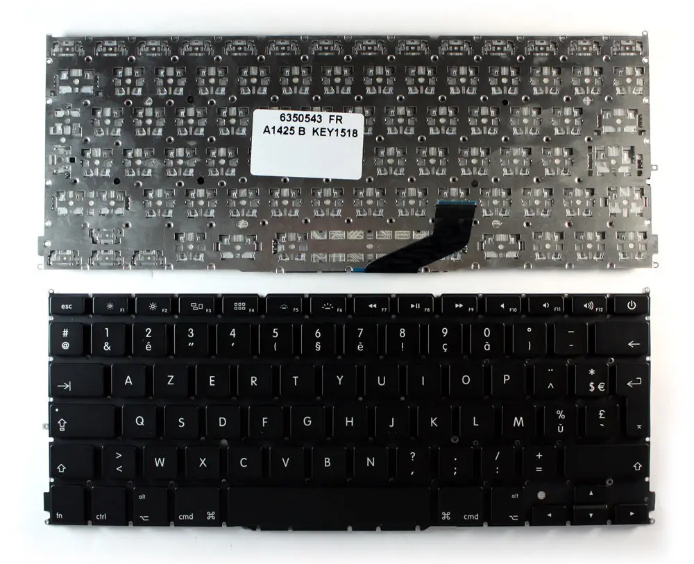 New notebook laptop keyboard for Apple Macbook Pro A1425 FR French layout