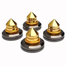 1Set/6pcs 8pcs 12pcs 16pcs Speaker Stand with Base speaker foot nail with Base CD player amplifier DAC stand foot nail