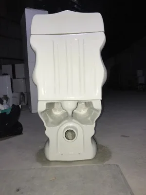 Wall row toilet Weibehui европейский туалет цвет золотой зеленый синий Туалет высокого класса бытовой инженерный отель Вилла цвет Туалет - Цвет: Wall row toilet