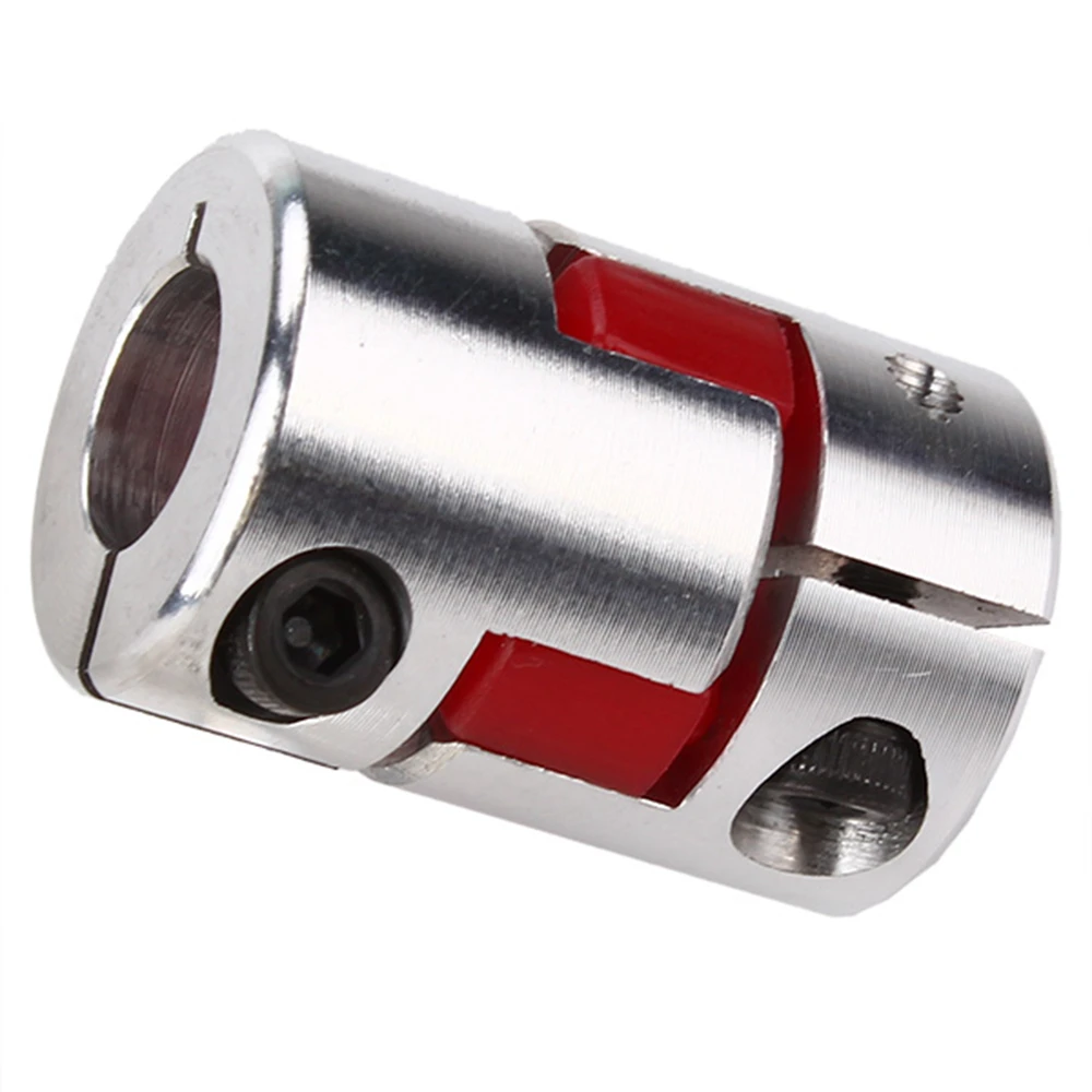 10mm x 6.35 mm CNC Flexible Plum Coupling Shaft Coupler D20 L30 Jaw