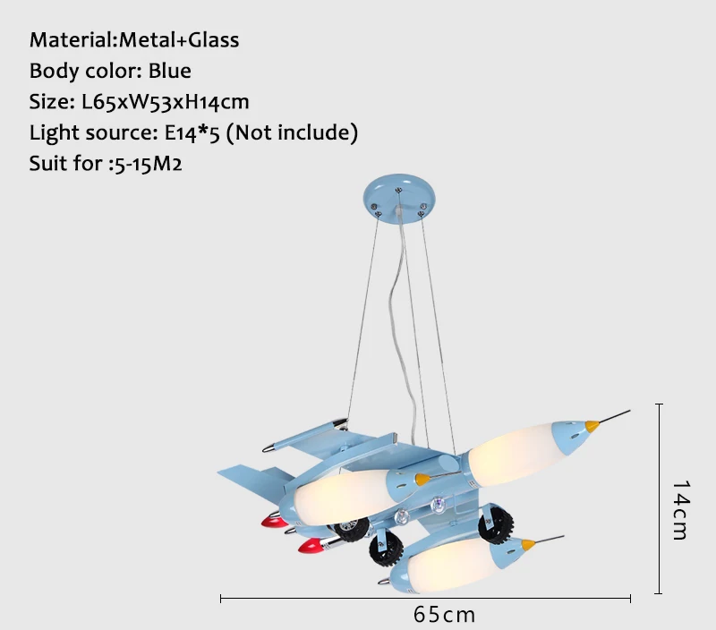 LICAN современные светодиодные подвесные светильники, Lustre Lamparas De Techo для мальчиков и девочек, детские подвесные светильники с рисунком самолета - Цвет корпуса: Style 3