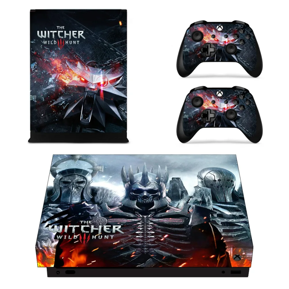 The Witcher 3 Wild Hunt Skin Sticker Decal For Xbox One X Console and ...