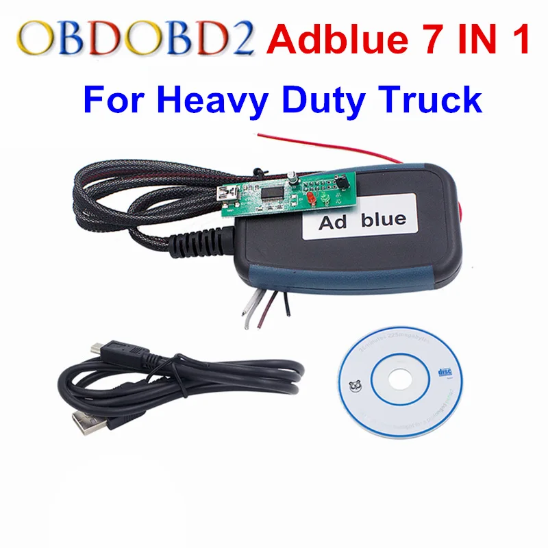 

Professional Diagnostic Tool Adblue 7in1 Remove Tool Adblue Emulator 7 in 1 OBD2 Scanner Support Euro 4&5 For Truck For Volvo