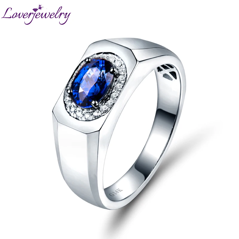 Natural Blue Sapphire Men S Ring Natural Blue Sapphire Men S Ring