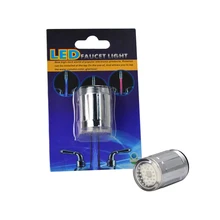 Светодиодный светильник для водопроводного крана с цветным изменением, светящаяся насадка для душа, кухонные аэраторы для крана, Новинка