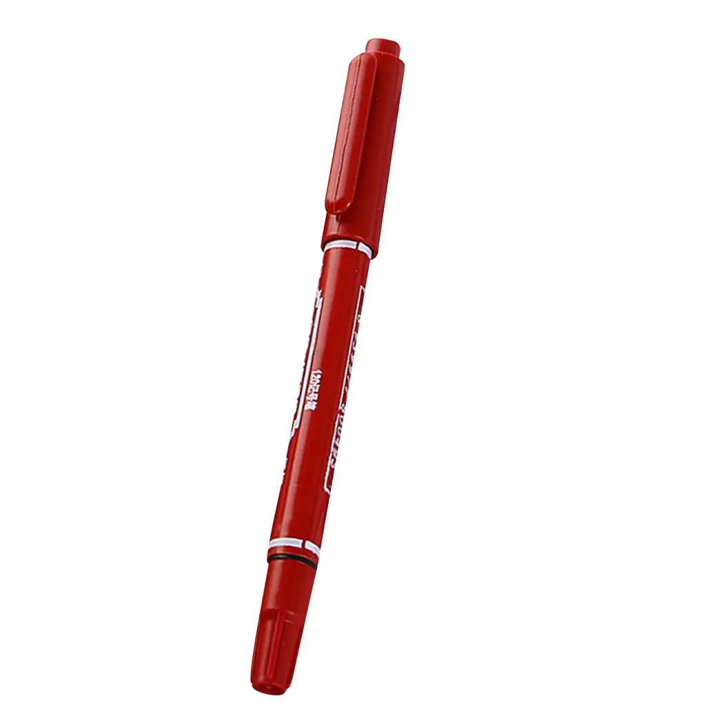 Перманентные двухглавые маркерные ручки, водонепроницаемые двухконцевые ручки, быстросохнущие, сделай сам, живопись, детский вкладыш, ручка, масляные ручки, канцелярские принадлежности, подарок - Цвет: NO.2