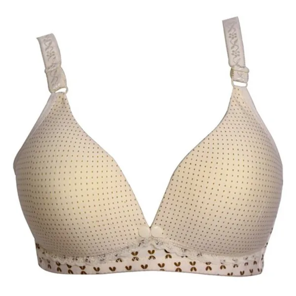 

Fashion Women Deep V Nursing Bra Vest Fashion Polka Dot Maternity Nursing Bra