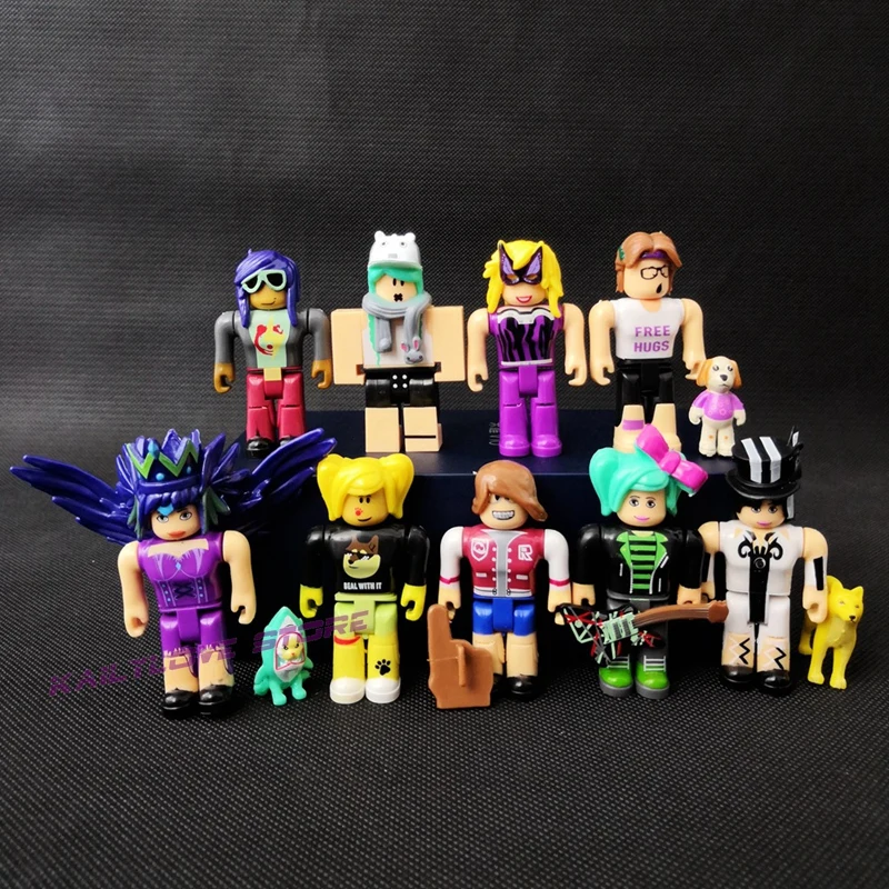 

Newest 9 pcs/set Roblox Random DIY Figure jugetes 8cm PVC Game Figuras Roblox Boys Toys for roblox-game Birthday Gift Party Toy