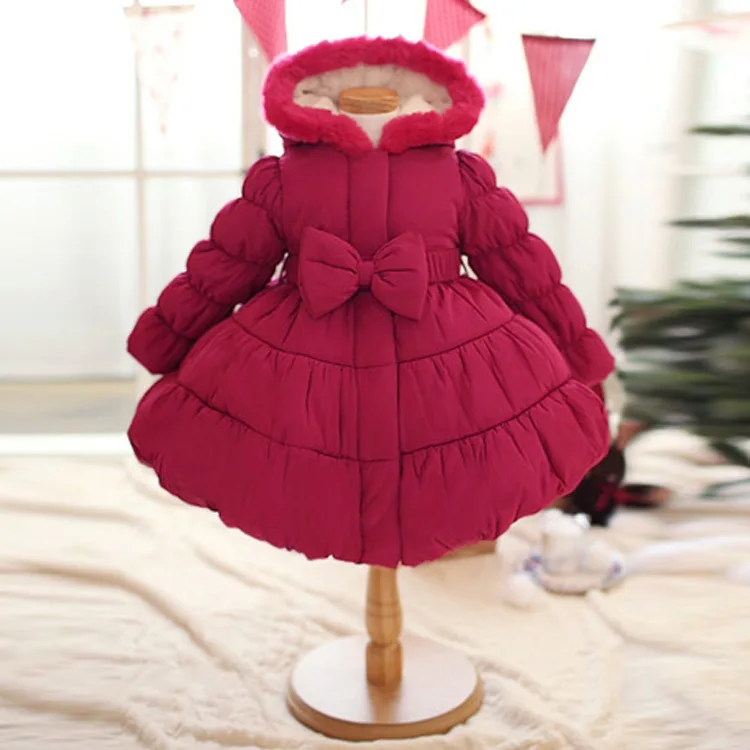 parkas girl clothing brand kid winter children outerwear coats girls jacket children s wear cotton padded