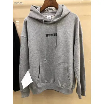 

The New Vetements Hoodie 2019 Men Women Casual Cotton knitting Vetements Sweatshirts Autumn Winter High Quality Hoodies