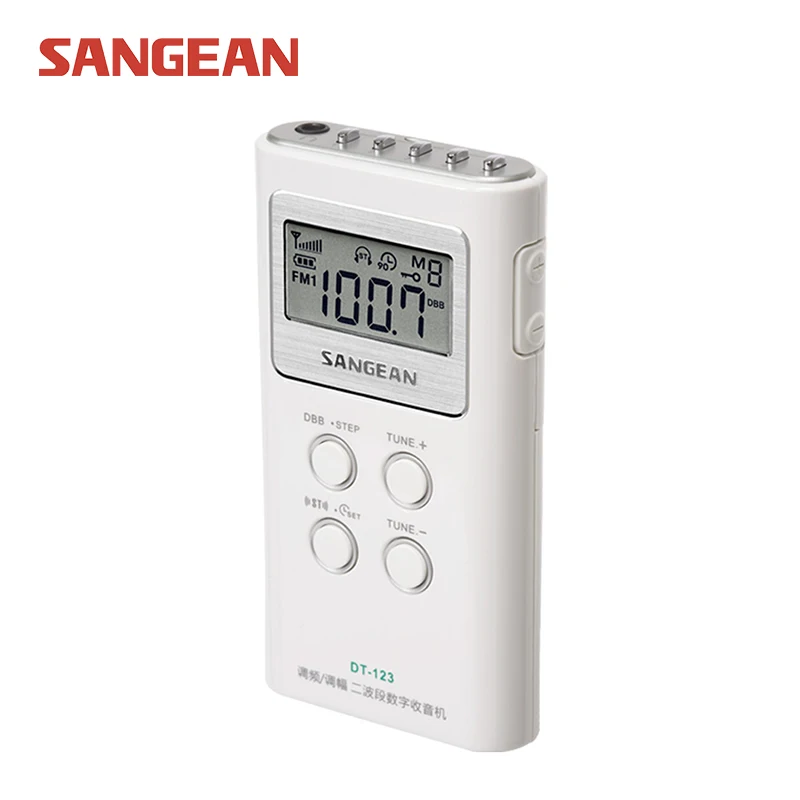 Портативный мини радиоприемник SANGEAN с fm динамиком am бесплатная