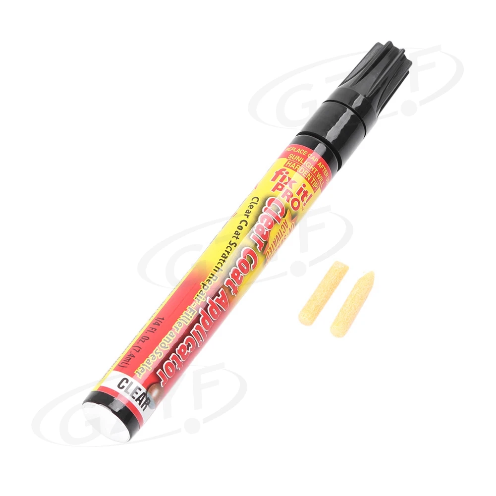 Ручка для покраски автомобиля Fix It PRO Clear Coat применение удаления царапин