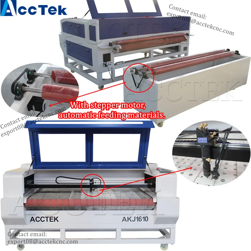 AKJ1610 co2 laser cutter