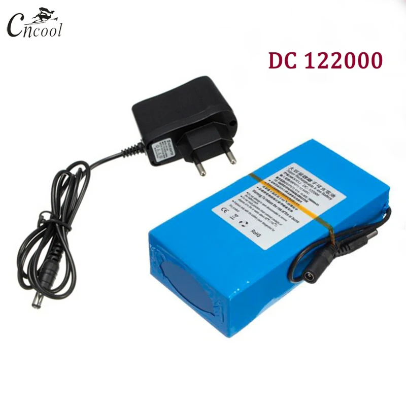

Cncool DC 12V 20000MAH DC 122000 Powerful Rechargeable Backup Li-ion Battery For CCTV Camera Wireless Transmitter Accumulator