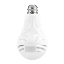 360 градусов светодиодный светильник 960P Беспроводная панорамная Домашняя безопасность WiFi CCTV рыбий глаз лампа ip-камера в форме лампы