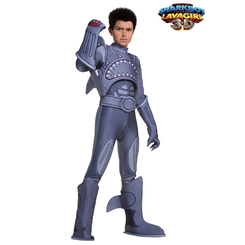 

Fantasy Comedy Superhero Adventure Film Role Sharkboy Boys Halloween Cosplay Costume