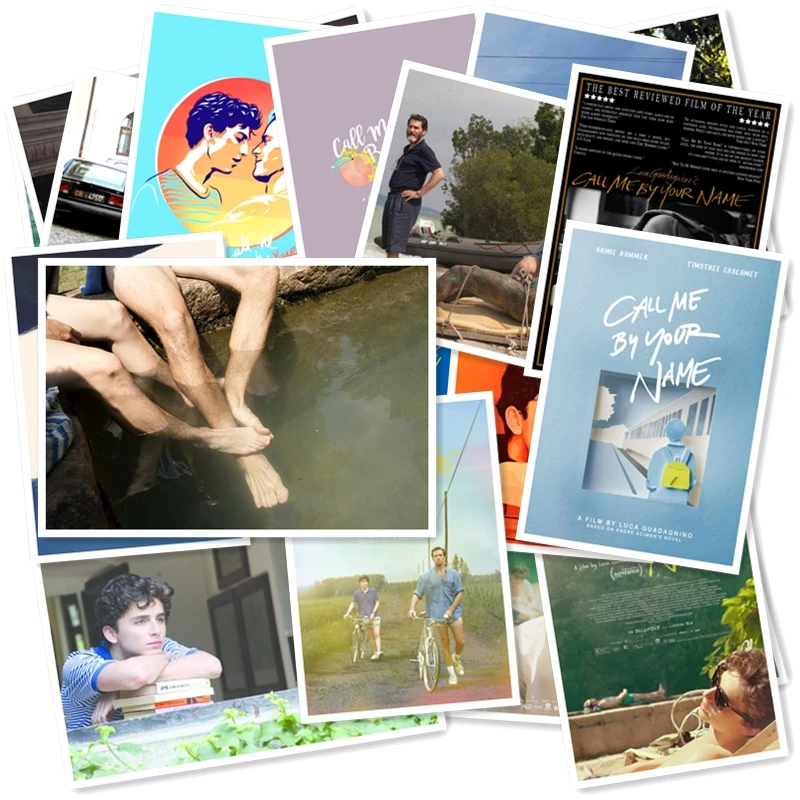 

A1-56# Call Me by Your Name 20/pcs Sticker Home Decor Fridge Styling Wall Travel Suitcase Graffiti Styling Waterproof Stickers