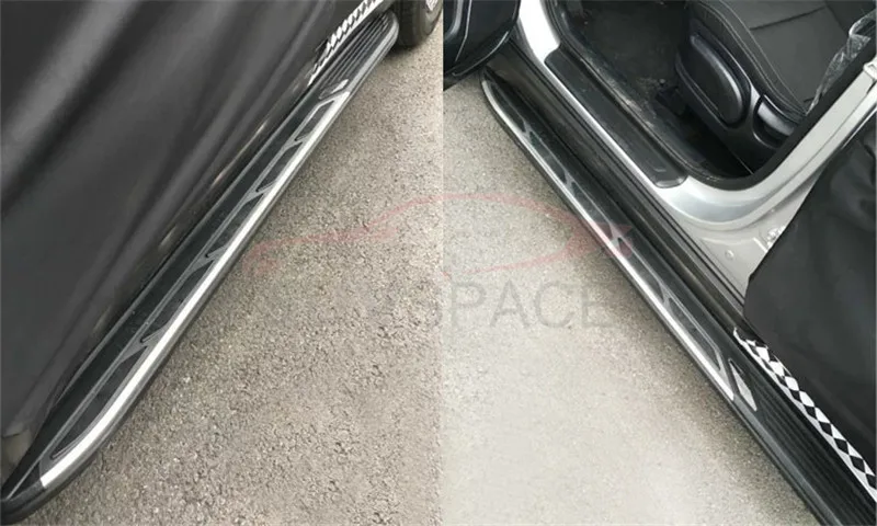 Подножка для автомобиля подходит KIA Sportage 2016 2017 2018 новый стиль алюминиевая |