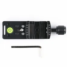 FNR-100 1/4 ''винтовая пластина Quick Release+ зажим совместим со стандартной быстроразъемной пластиной