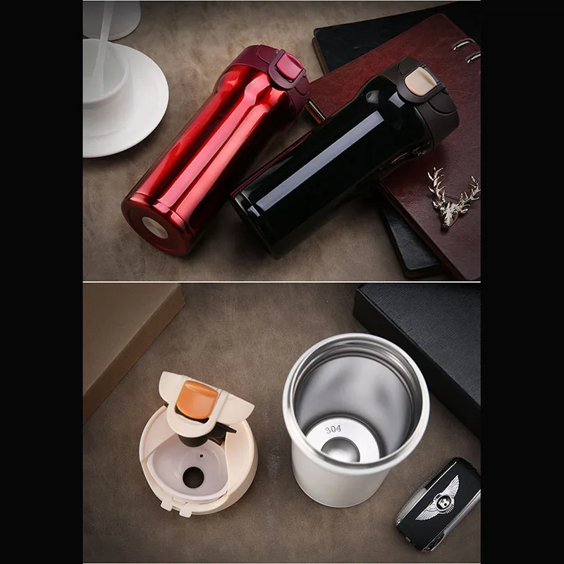 Термос из нержавеющей стали Термокружка для кофе автомобиля|thermo cup coffee|mug thermoscoffee