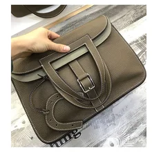The new soft leather lychee pattern luxury handbags women bags designer feel very soft and powerful women's shoulder bags