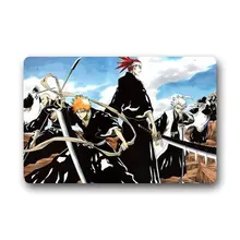 Аниме отбеливатель модный принт передняя дверь коврик пол коралловый флис 40x60 см Коврик для улицы Крытый Добро пожаловать