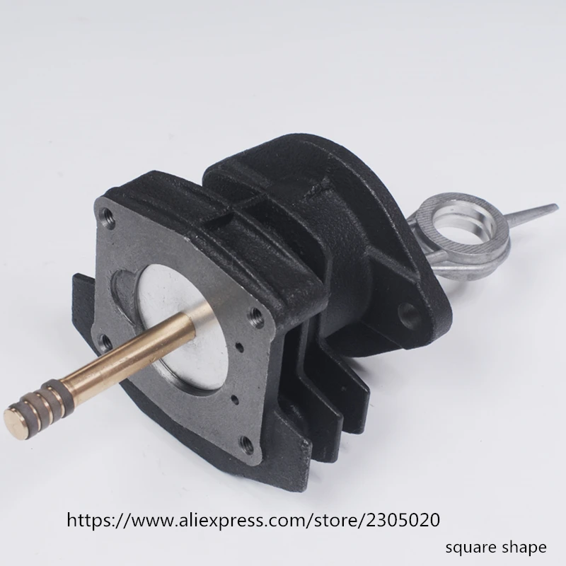 PCP air compressor square shape cylinder with pushing rods match 4 rings and piston and connect