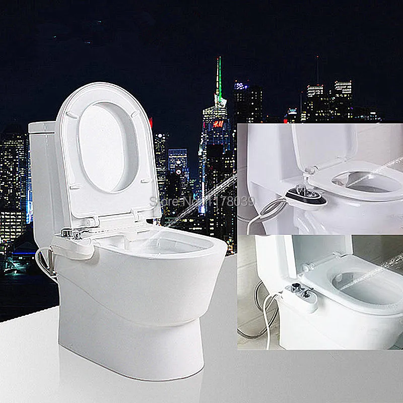 Toilettes De Bidet Non Électriques avec Jet d'eau Douce Et Buses Doubles Propres pour Un Nettoyage en Profondeur Accessoires De Toilette Buses De Nettoyage 