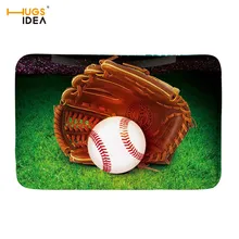 HUGSIDEA Творческий ковер для Гостиная Софтбол 3D печати коврики Главная Декоративные фланель коврики Ванная комната нескользящей ковры