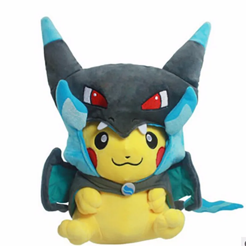 25 см Lucario Magikarp Cos Pikachu Косплей Mega Charizard gyrados чучела животных куклы детские игрушки детские плюшевые куклы