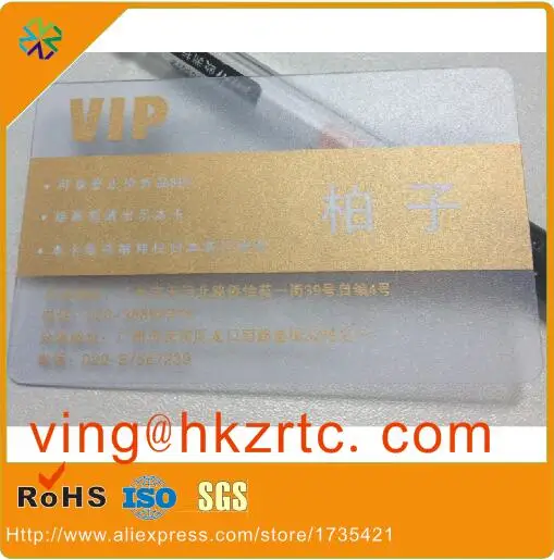 transparent cards 17