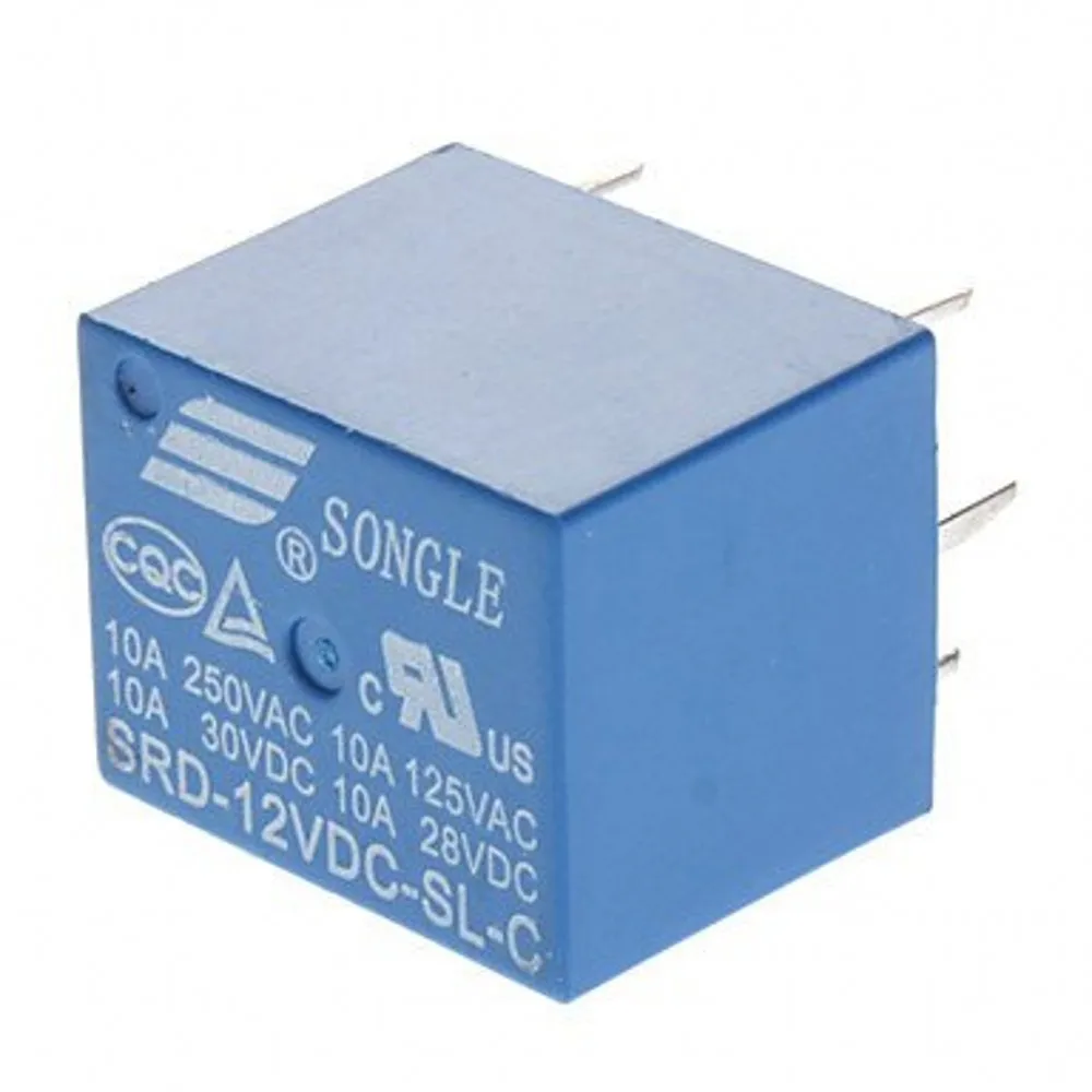 50 шт./лот Новинка реле SRD-05VDC-SL-C SRD-12VDC-SL-C SRD-24VDC-SL-C SRD-48VDC-SL-C 5V 12V 24V 48V 10A 250VAC 5PIN T73