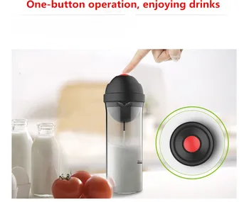 

Fancy Coffee Milk Foaming Machine Milk Frother Electric Foam Pot Household Automatic Mixing Cup DC3V 400ML