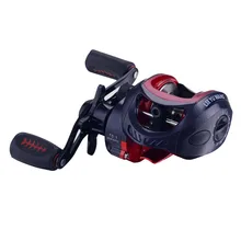 Катушка 7,0: 1 Наживка литья Рыболовная катушка Горячая 3+ 1BB перетащите Мощность 6 кг Baitcasting Магнитная и центробежный двойным тормозом