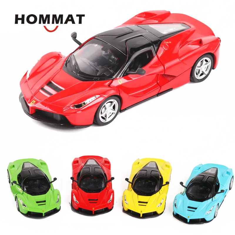 Модель автомобиля HOMMAT в масштабе 1:32 LaFerrari Супер спортивный автомобиль литые под