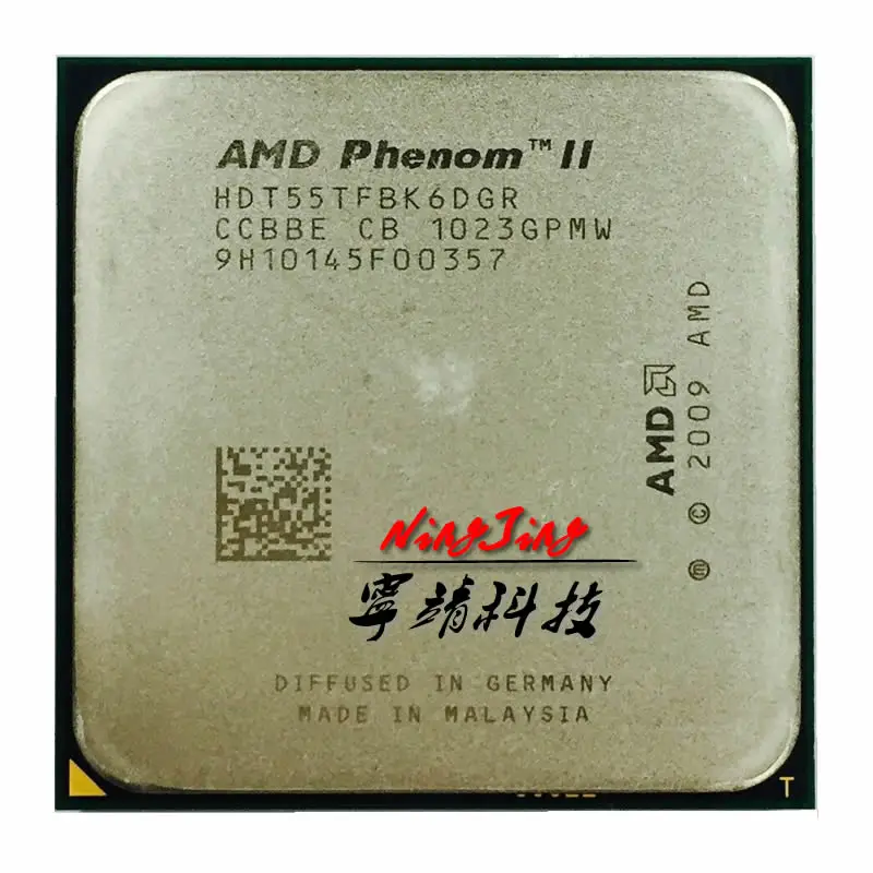 Процессор AMD Phenom II X6 1055T 1055 2,8G 125W шестиядерный процессор HDT55TFBK6DGR Socket AM3