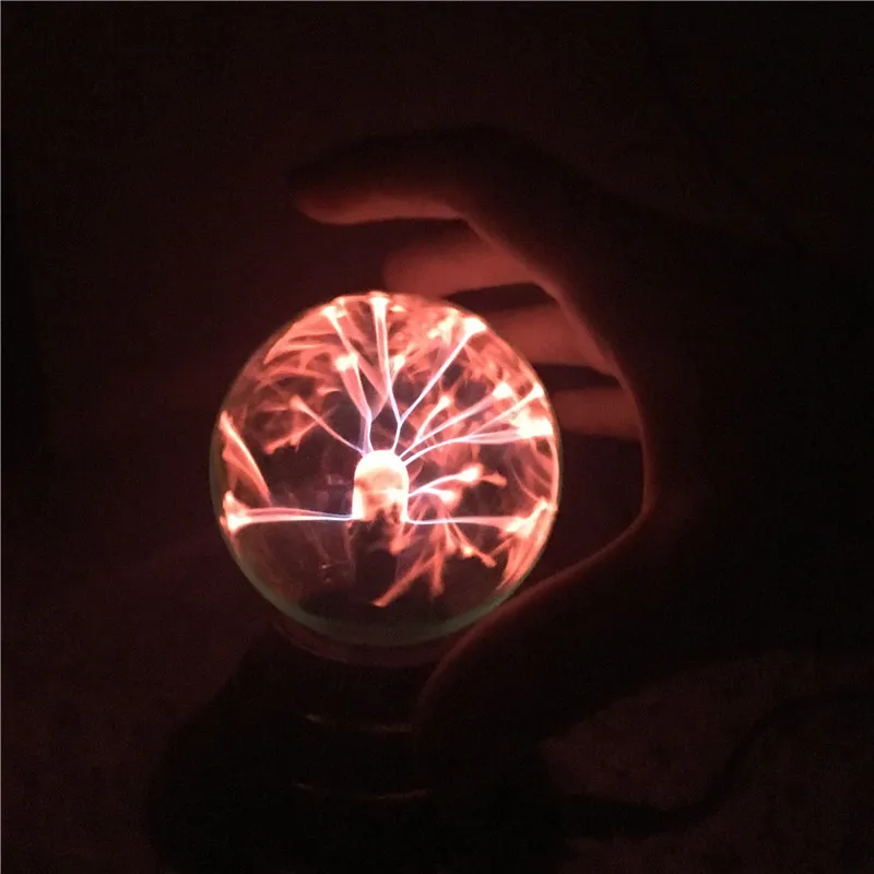  Creativity Can Show Electric Current Spherical LED Night Light Portable 4 AAA Battery Power Ball Sp - 32891739420