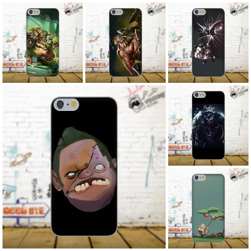 Oedmeb Pudge Dota 2 для Apple iPhone 4 4S 5 5C 5S SE 6 6S 7 8 Plus X LG G3 G4 G5 G6 K4 K7 K8 K10 V10 V20 мягкие чехлы