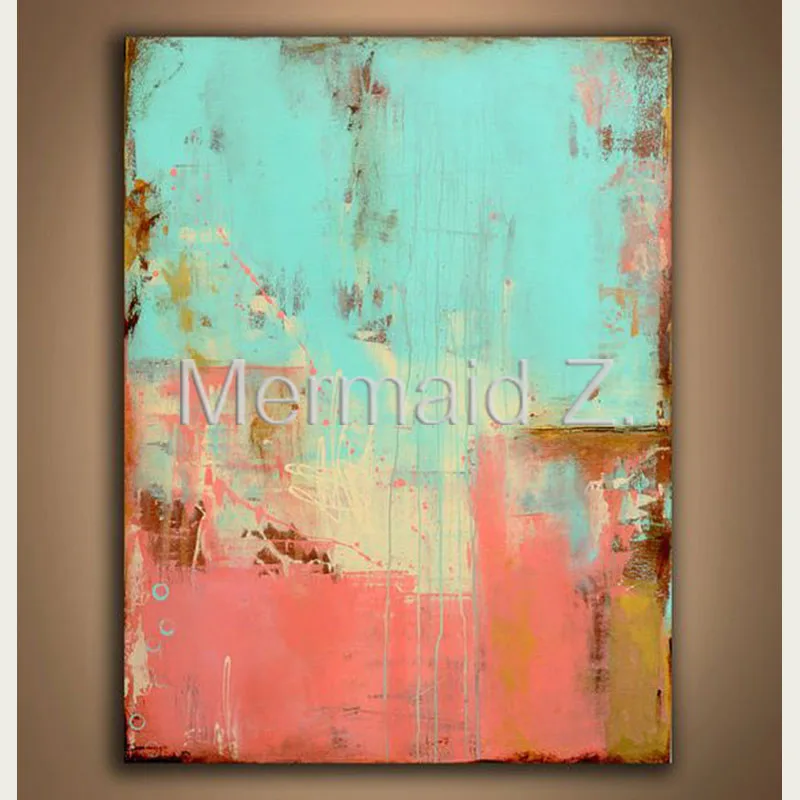 

Hand Painted Oil Painting ABSTRACT Modern Art Painting Love the colors and texture Modern Contemporary Fine Art Painting