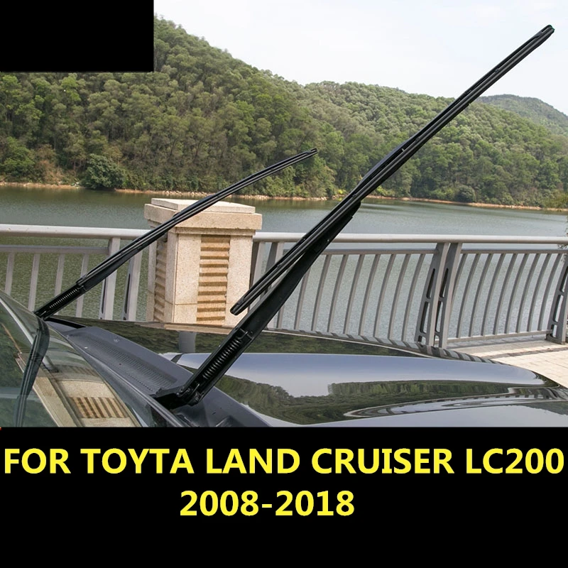 Для TOYTA LAND CRUISER LC200 2008 2018 лезвия очистителей лобового стекла автомобиля u типа