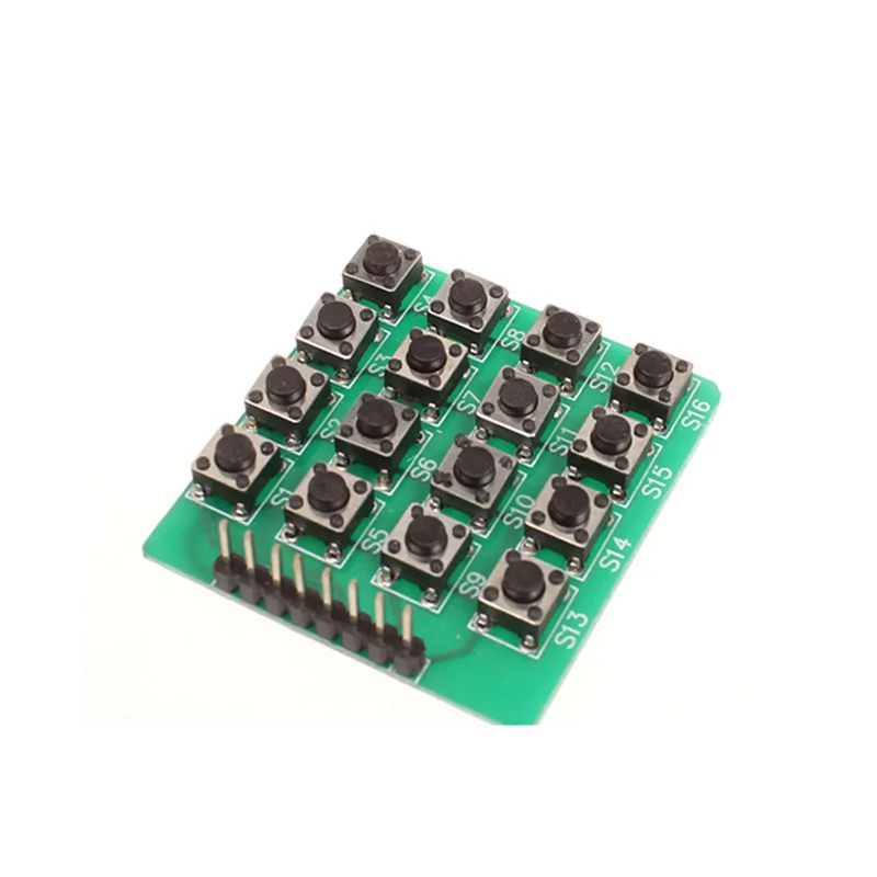 8pin 4x4 4*4 Матрица 16 кнопок клавиатуры макетный модуль микроконтроллер для Arduino Diy