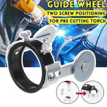 

Newest 1 pcs P-80 Metal Plasma Cutter Torch Roller Guide Wheel Nozzle Two Screw Positioning Air Plasma Arc Cutting Machine Torch